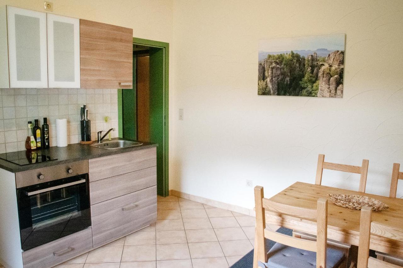 Haus Wettin Lägenhet Bad Schandau Exteriör bild
